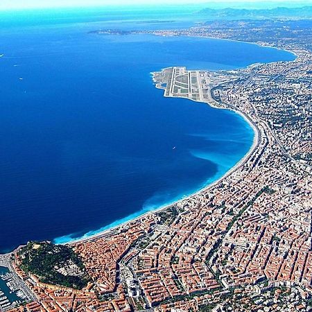 Studio Neuf 25 M2, Terrasse 35 M2 Proche Port Nice, Centre Ville Экстерьер фото