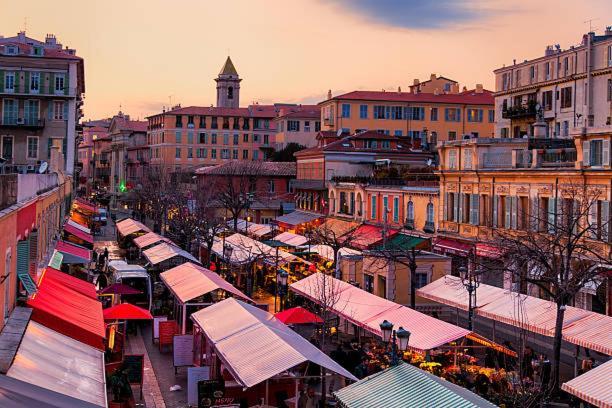 Studio Neuf 25 M2, Terrasse 35 M2 Proche Port Nice, Centre Ville Экстерьер фото